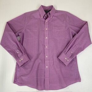 Ralph Lauren Black Label‎ Slim Fit Stretch Non Iron Button Down Shirt 16 1/2